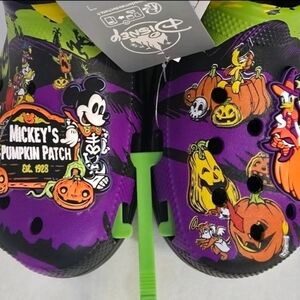 Disney Halloween Purple and Black Mules
